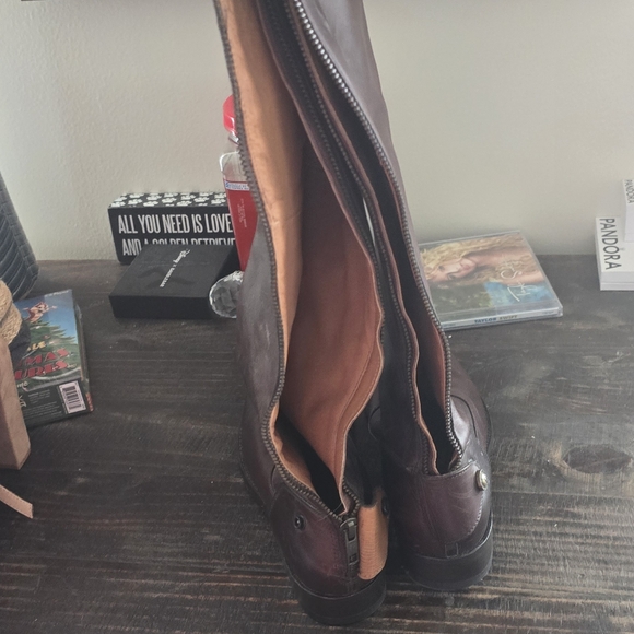 Frye Riding Boots Back Zip - Picture 4 of 5